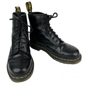 Dr. Martens 1460 Smooth Leather Black Lace Up Boots EU41 W9 M8 UK7